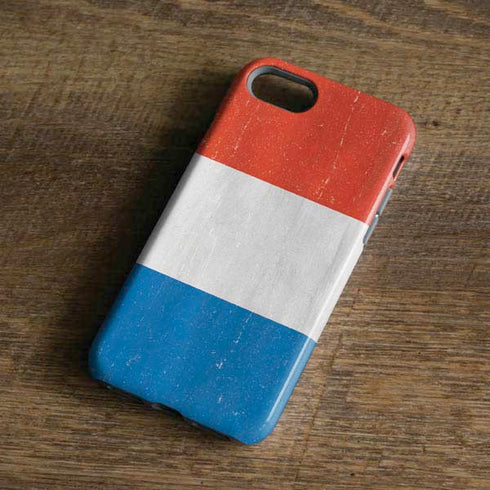 Netherlands Flag Distressed iPhone 8 Pro Case